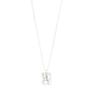 LOVE TAG, recycled HOPE necklace silver-plated