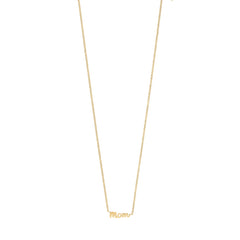 MOM necklace gold-plated