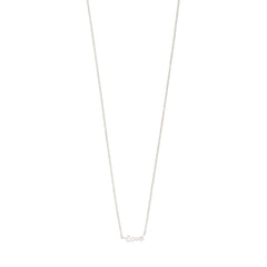 LOVE halsband silverpläterat