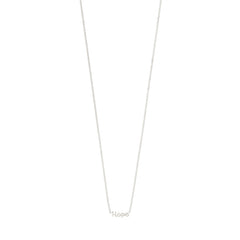 HOPE halsband silverpläterat