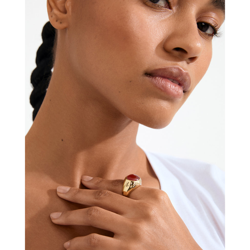 xDEA PAVE ICON RING
