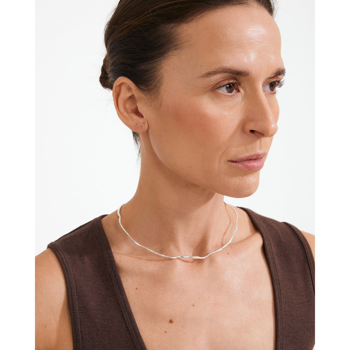 xDEA PAVE CUFF NECKLACE