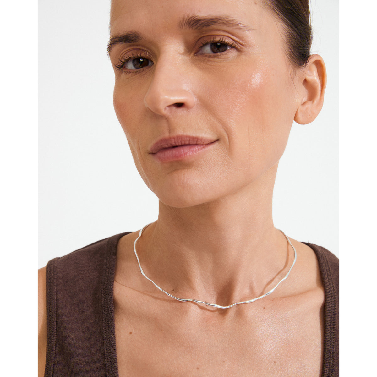 xDEA PAVE CUFF NECKLACE
