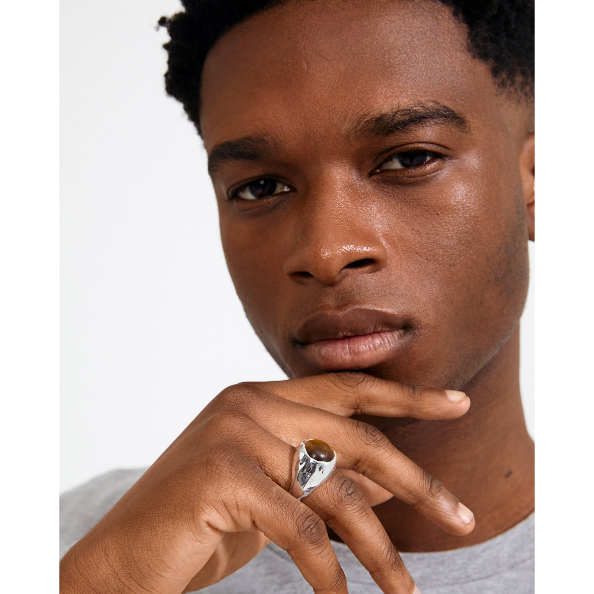 xDEA PAVE ICON RING