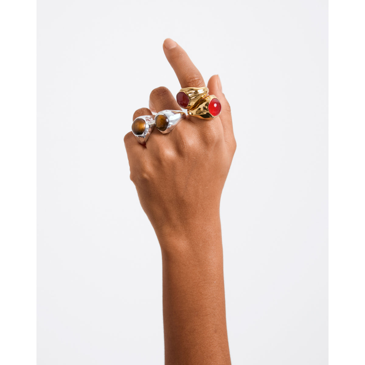 xDEA PAVE ICON RING