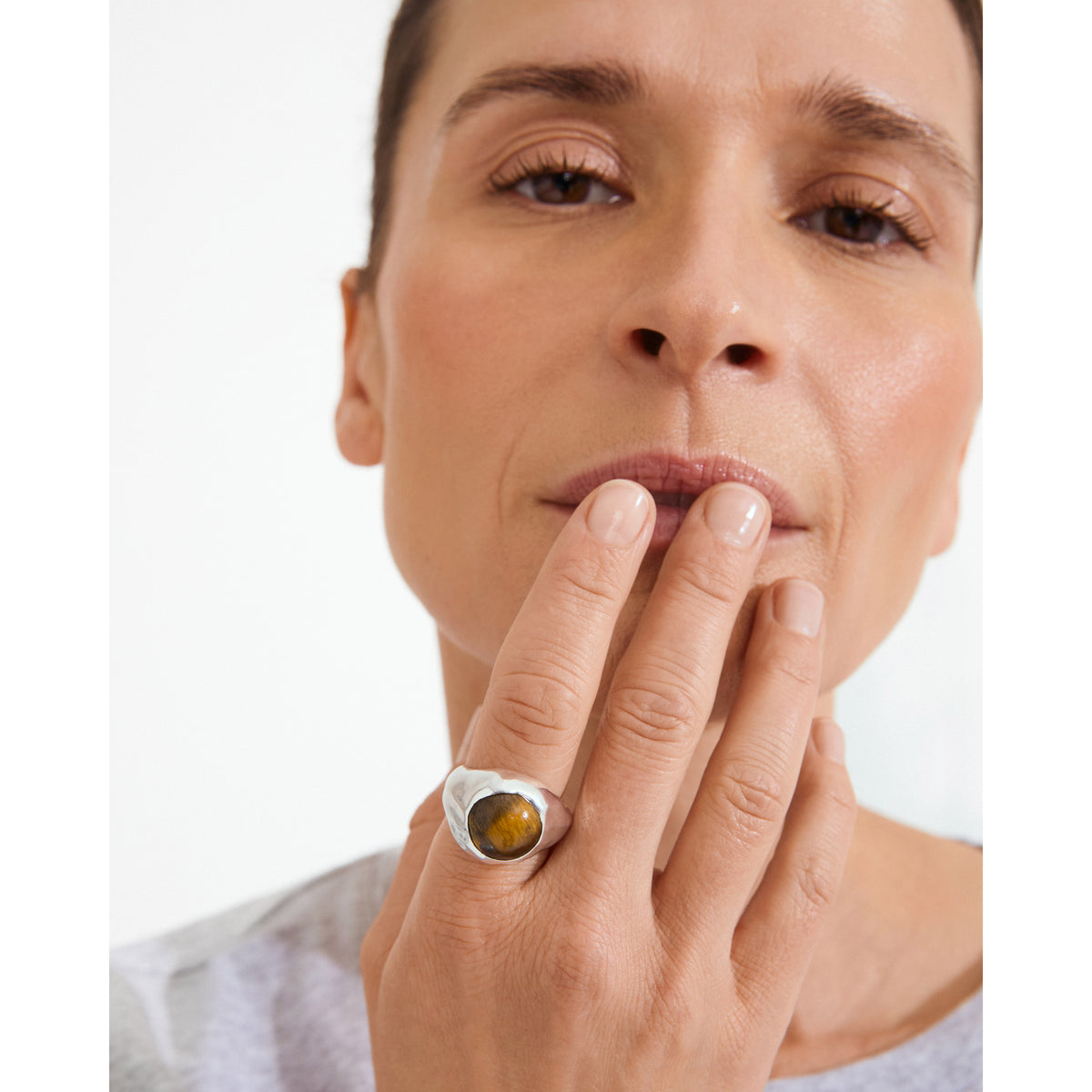 xDEA PAVE ICON RING