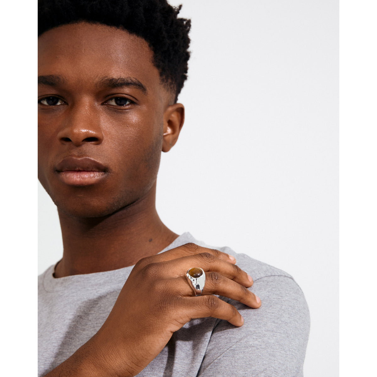 xDEA PAVE ICON RING