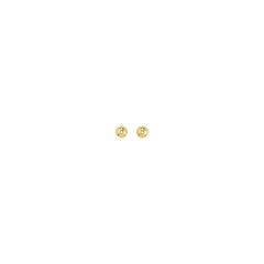 Bullet, 7 mm, gold plated, two pcs