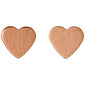 VIVI heart earrings rosegold-plated
