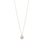 Necklace : Clementine : Rose Gold Plated : Crystal
