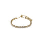 LUCIA recycled crystal bracelet gold-plated