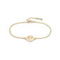 ELIN recycled coin bracelet gold-plated