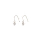 LUCIA recycled crystal earstuds silver-plated