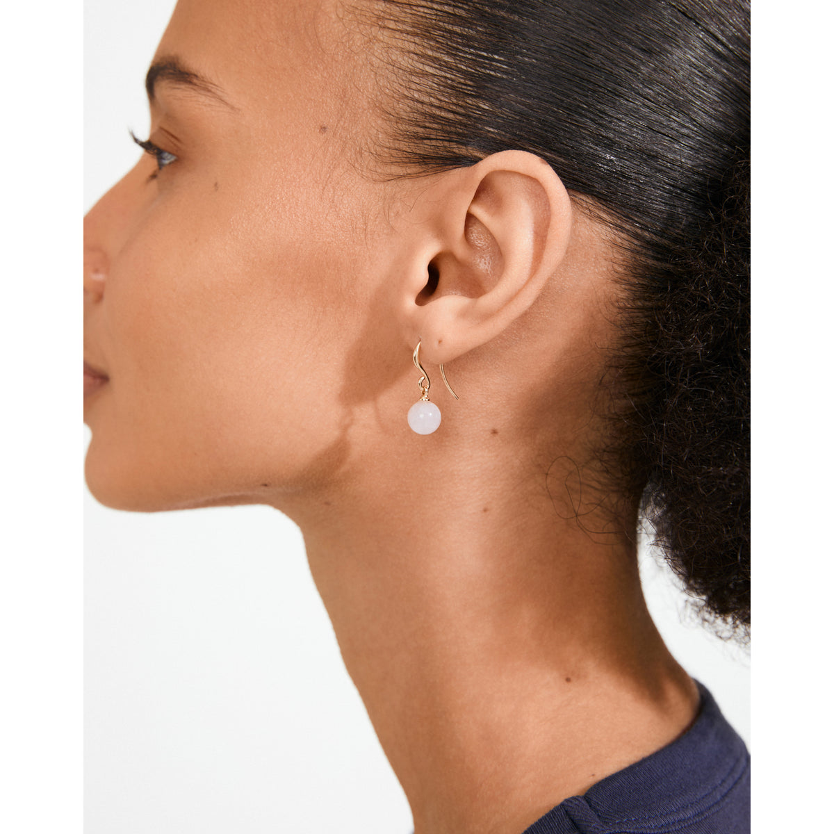 GOLDIE pink earrings gold-plated