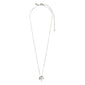 Necklace : Anet : Silver Plated : Crystal