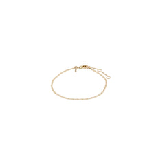 PARISA platt länkkedja armband guldpläterat