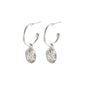Earrings : Gerda : Silver Plated
