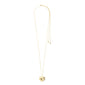 SOPHIA recycled heart pendant necklace gold-plated