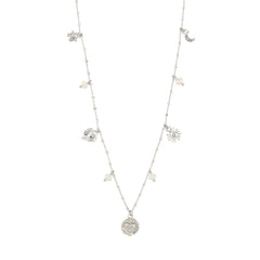 MYLAN halsband silverpläterat
