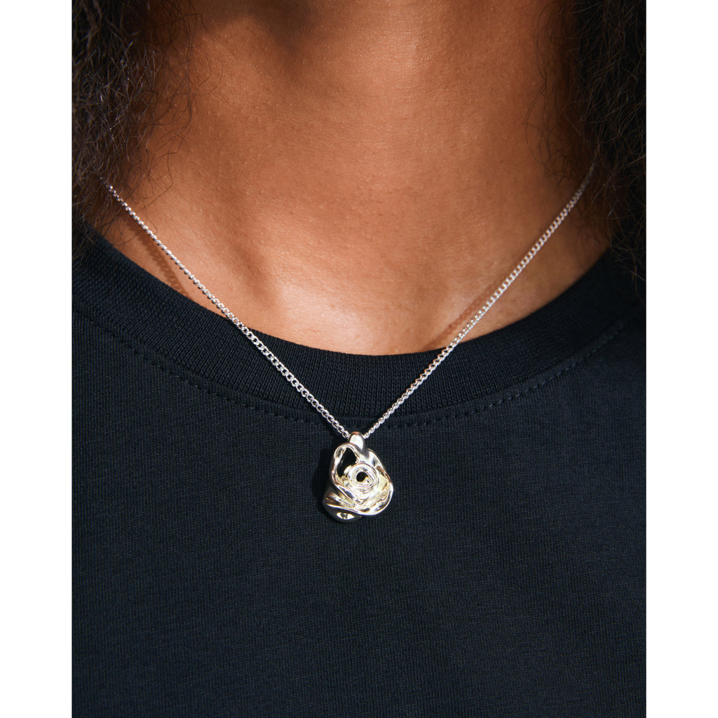RIYAN necklace silver-plated