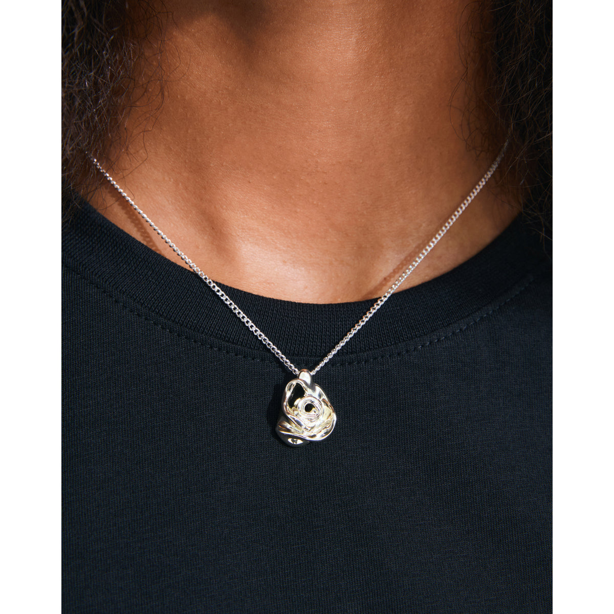 RIYAN necklace silver-plated