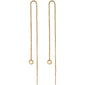 TAHOE recycled chain earrings gold-plated