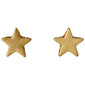 AVA recycled star earrings gold-plated