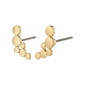 LEAH recycled earring gold-plated