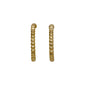 LEAH recycled earrings gold-plated
