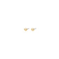 MOLLY earstuds gold-plated by Pilgrim; minimalist design with delicate gold-plated balls, embodying Scandinavian style for versatile, chic wear.