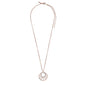Necklace : Cassie : Rose Gold Plated : Crystal