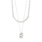 BATHILDA recycled 2-in-1 necklace silver-plated