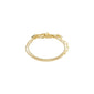 ROWAN crystal bracelet, 2-in-1, gold-plated
