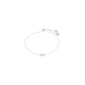 AJANI bracelet silver-plated: Delicate sterling-silver chain with floral charms and adjustable slider closure, offering a light, stylish fit for everyday elegance.