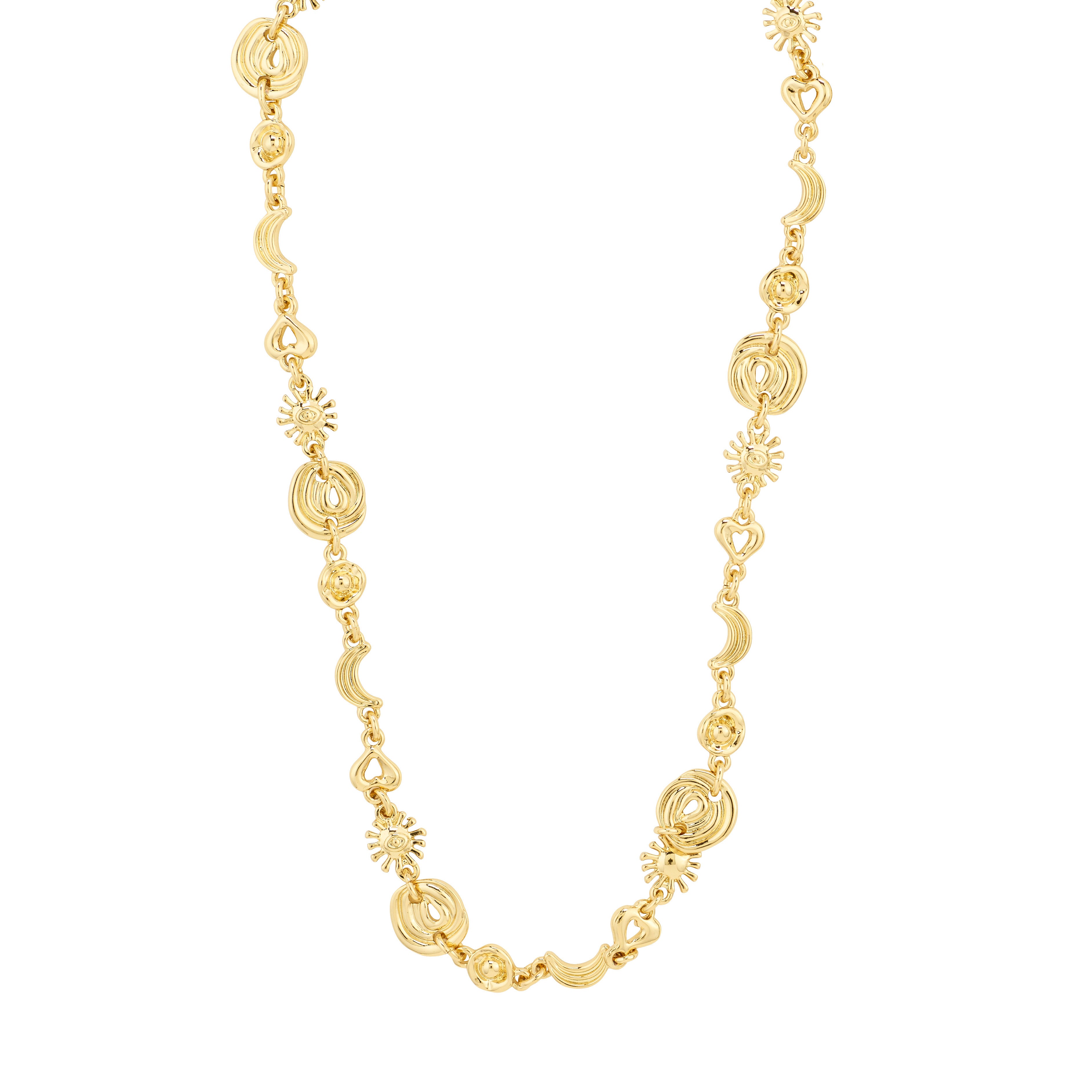 MISHA necklace gold-plated
