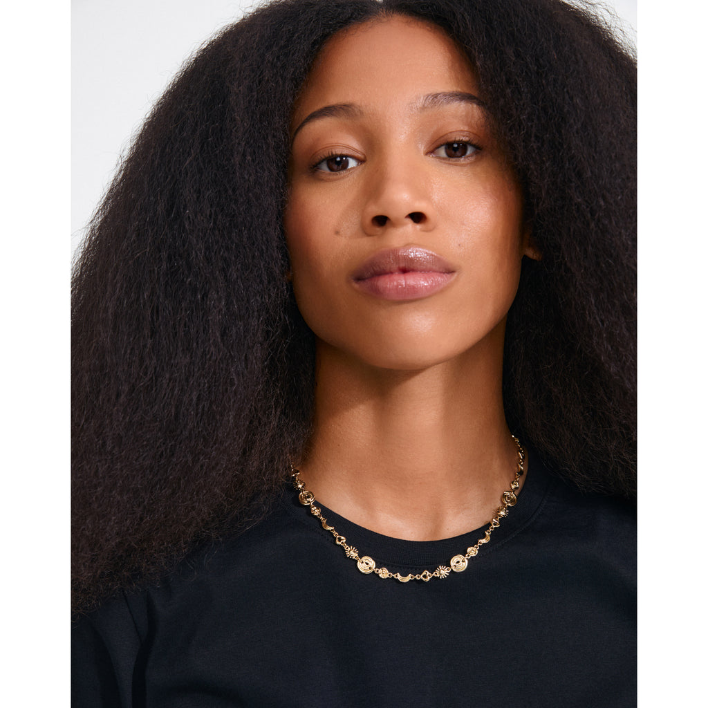 MISHA necklace gold-plated