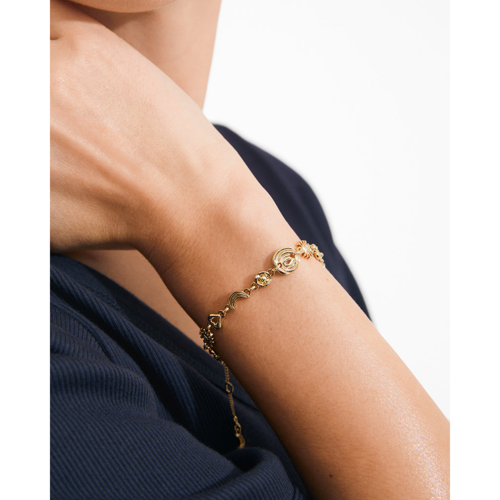 MISHA bracelet gold-plated