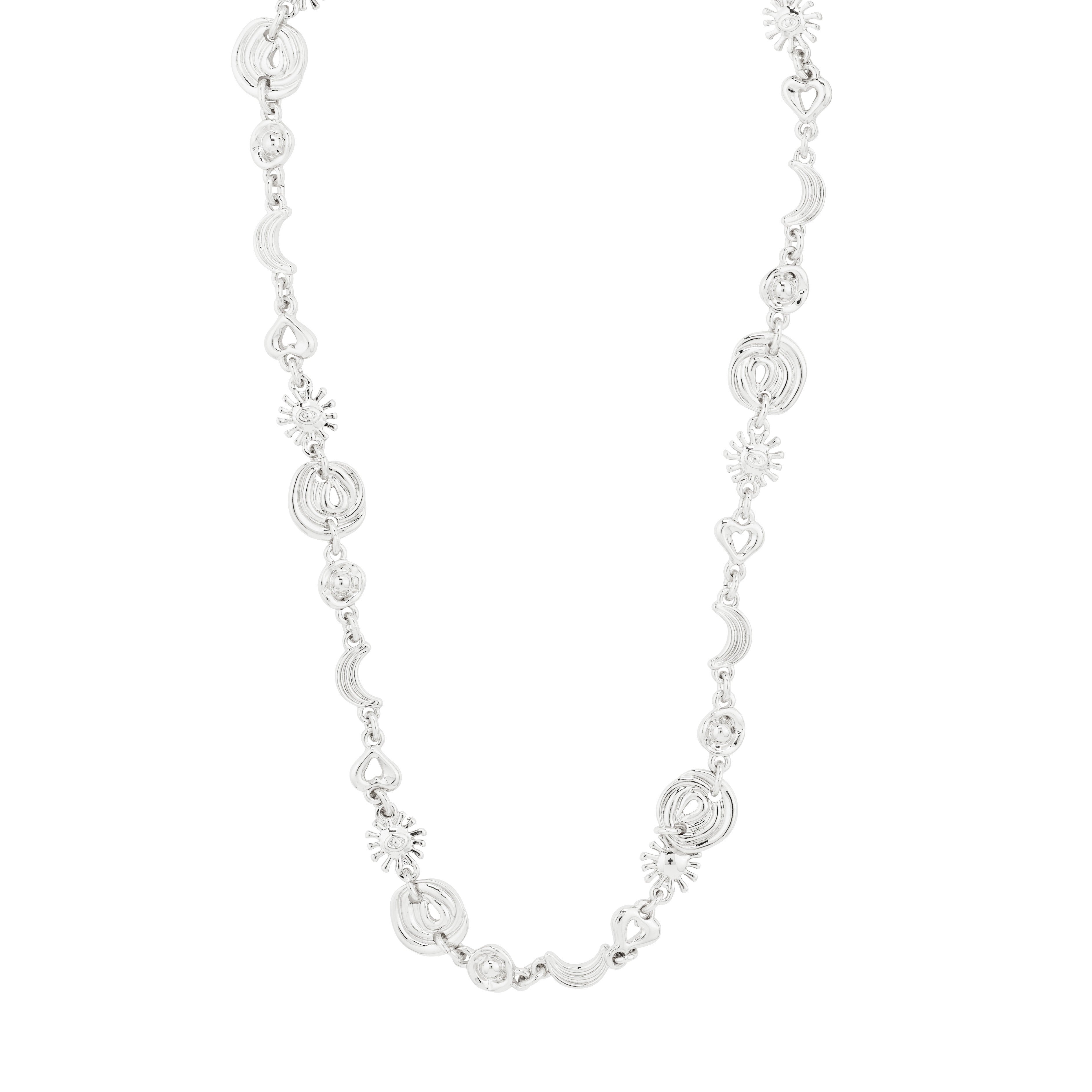 MISHA necklace silver-plated