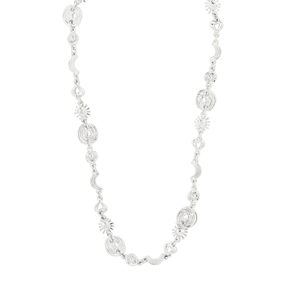 MISHA necklace silver-plated
