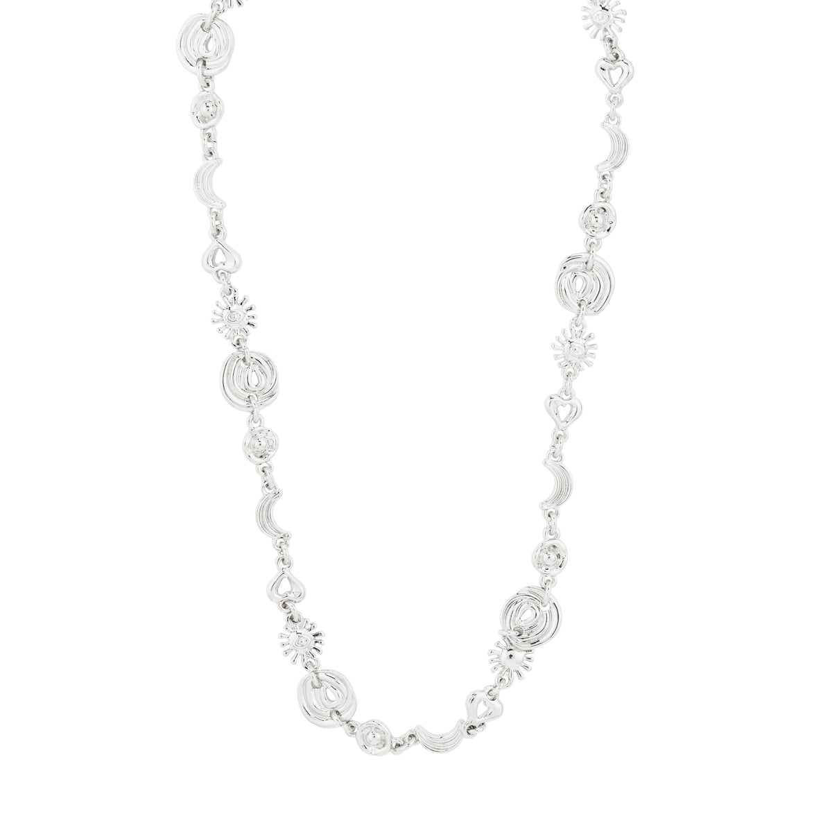 MISHA necklace silver-plated
