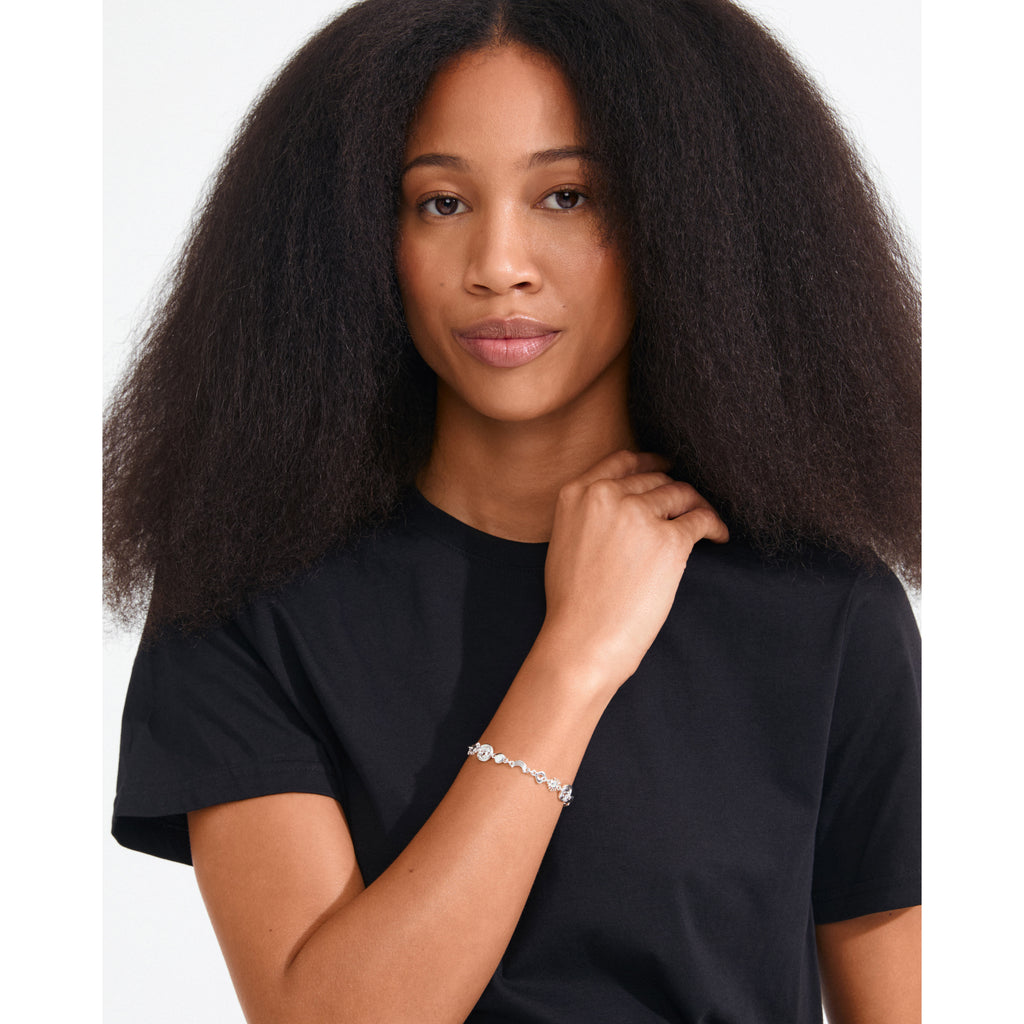 MISHA bracelet silver-plated
