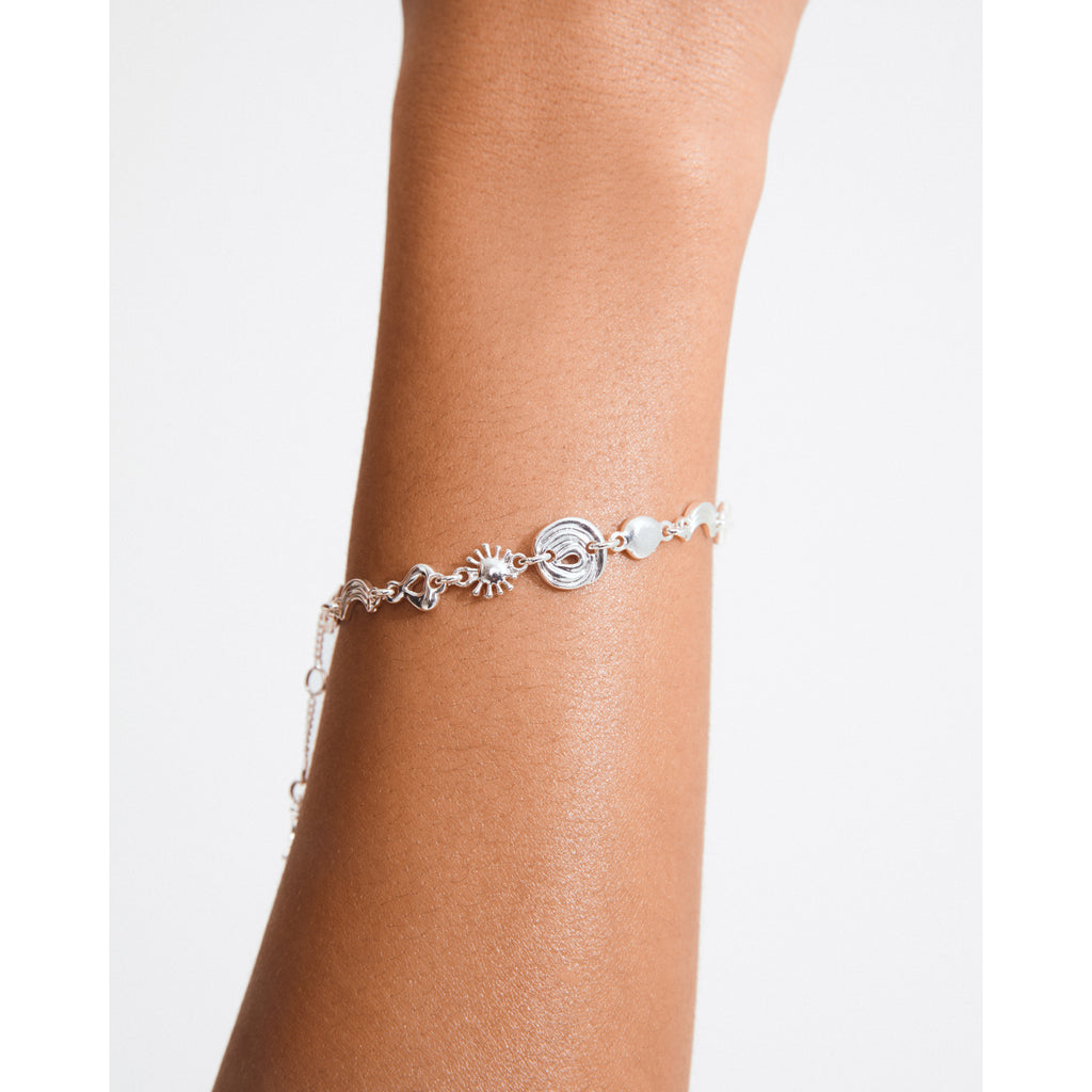MISHA bracelet silver-plated