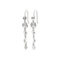 MISHA earrings silver-plated