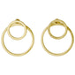 ZOOEY recycled 2-in-1 earrings gold-plated