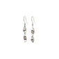 ELAINE recycled twirl earrings silver-plated