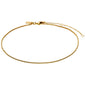 PALLAS recycled anklet gold-plated