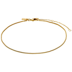 PALLAS anklet guldpläterad