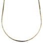 NANCY necklace, 45 cm gold-plated Venezia chain, shown on a white background. Ideal for layering or adding a pendant. Classic Pilgrim accessory.
