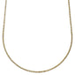 NANCY recycled necklace 60 cm gold-plated