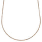 NANCY Halskette 45 cm, mit Roségold plattiert